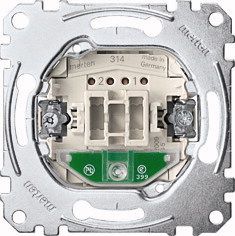 Merten MEG3106-0000 - Elektrische schakelaar - metallic