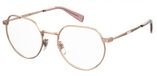 Levi's LV 1060 DDB Rond Metaal Rose Gold Uniseks Bril
