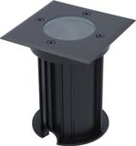 HOFTRONIC Ramsay LED Grondspot Zwart Vierkant Aluminium GU10 IP67