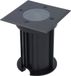 HOFTRONIC Ramsay LED Grondspot Zwart Vierkant Aluminium GU10 IP67