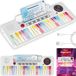 Tiny Thinkers Keyboard voor Kinderen – Educatieve Speelgoed Piano met Oplichttoetsen – 37 Toetsen Keyboard Piano – 56 Liedjes & 22 Instrumentgeluiden – Educatief Speelgoed Instrument voor Kinderen