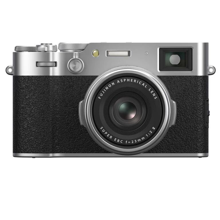 Fujifilm X100VI Compact Camera - 40.2MP - Black/Silver