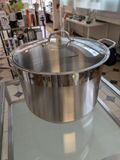 Aiwa Kookpot 17 Liter RVS met Glazen Deksel