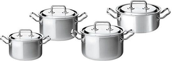 SPRING Brigade Premium Starter Pannenset - 4-delig - RVS