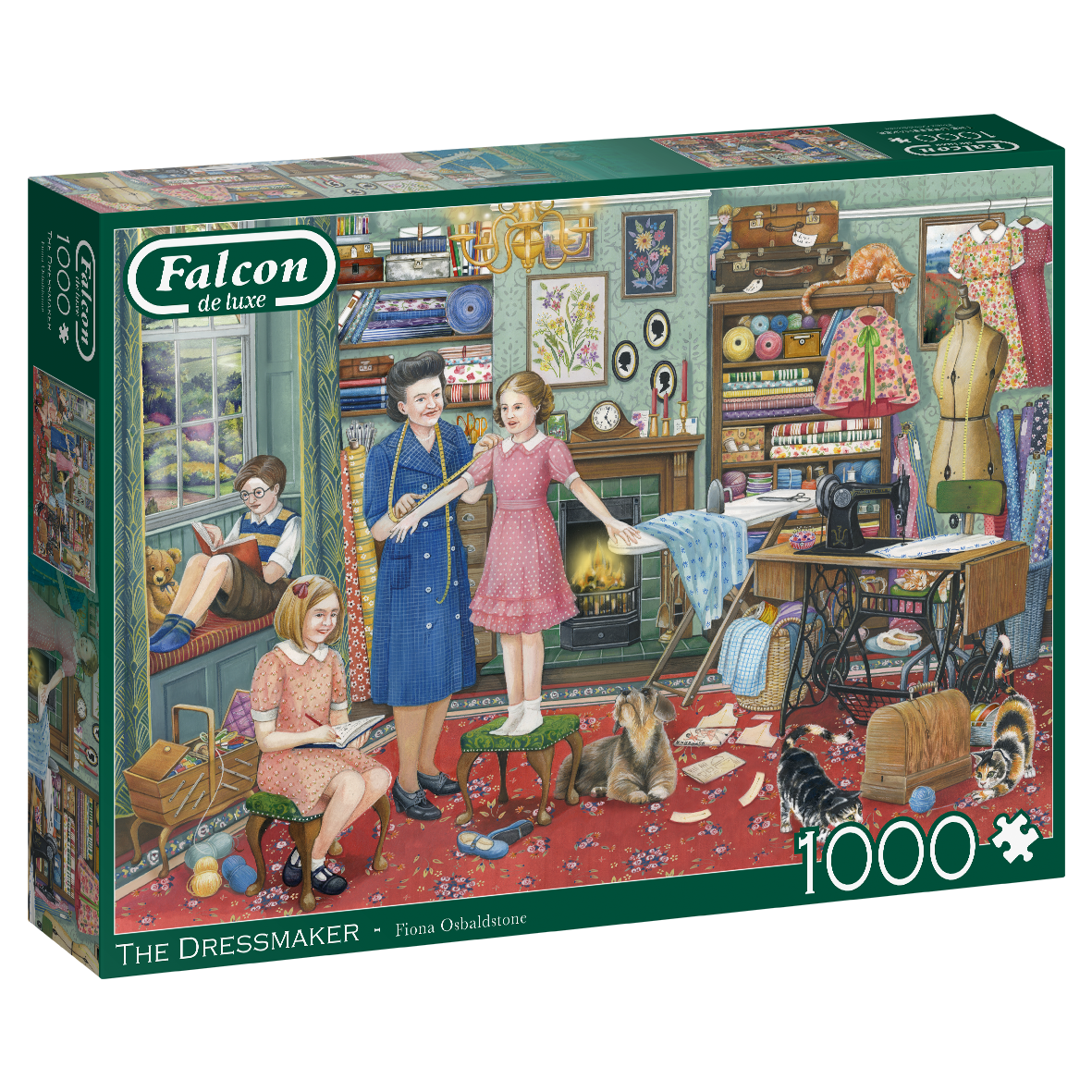 Jumbo Falcon de luxe The Dressmaker (1000 stukjes) - Legpuzzel voor volwassenen