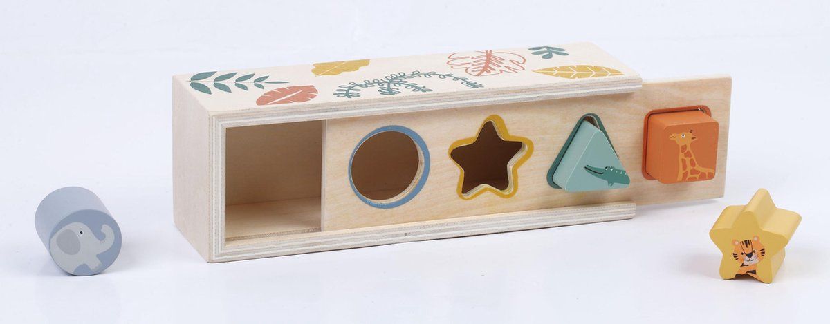 Playwood blokken Vormenstoof Jungle - Hout - Multicolor - 2022