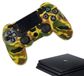 Gadgetpoint - Boîtier de jeu haute performance - Revêtements souples - Accessoires de manette antidérapants - Camo - Jaune