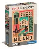Clementoni Style in the City Milano 1000-Piece Puzzle