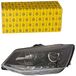HELLA 1LL 011 824-231 Halogeen/Dubbele schijnwerper/DE-Koplamp - voor o.a. Skoda Fabia III (NJ3) - ECE - voor linksrijdend verkeer - links