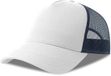 Atlantis Headwear Rapper Cotton-S Cap AT535 - white/navy - One size