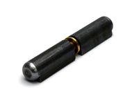 Dulimex Aanlaspaumelle - 200x22mm - messing pen/messing ring - blank staal