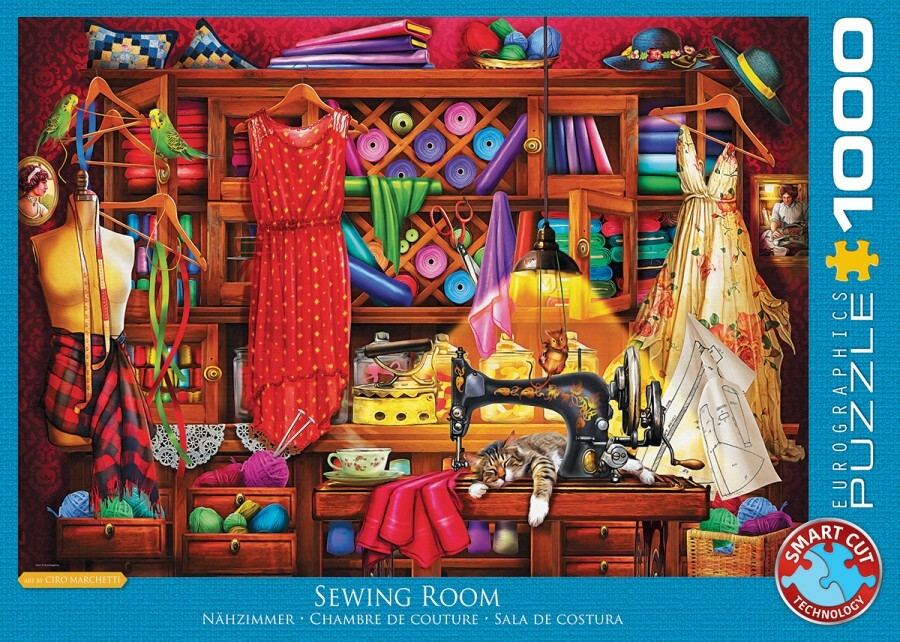 Eurographics Sewing Craft Room Puzzel (1000 stukjes)