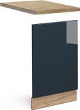 Vicco Fame-Line Keukenkast – 45 cm, WB Eik Donkerblauw hoogglans