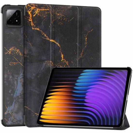 imoshion Tablet Hoes - Geschikt voor Xiaomi Pad 7/Xiaomi Pad 7 Pro/Xiaomi Pad 8 Pro/Xiaomi Pad 8 - Trifold design oude designs - Pr051