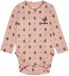 Hummel Body bébé fille Birka Roos/Avondzand Coton
