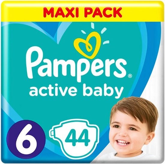 Pampers Active Baby Maat 6 - 44 Luiers