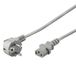 PremiumCord KPSP2G electriciteitssnoer Grijs 1,8 m CEE7/7 C13 stekker