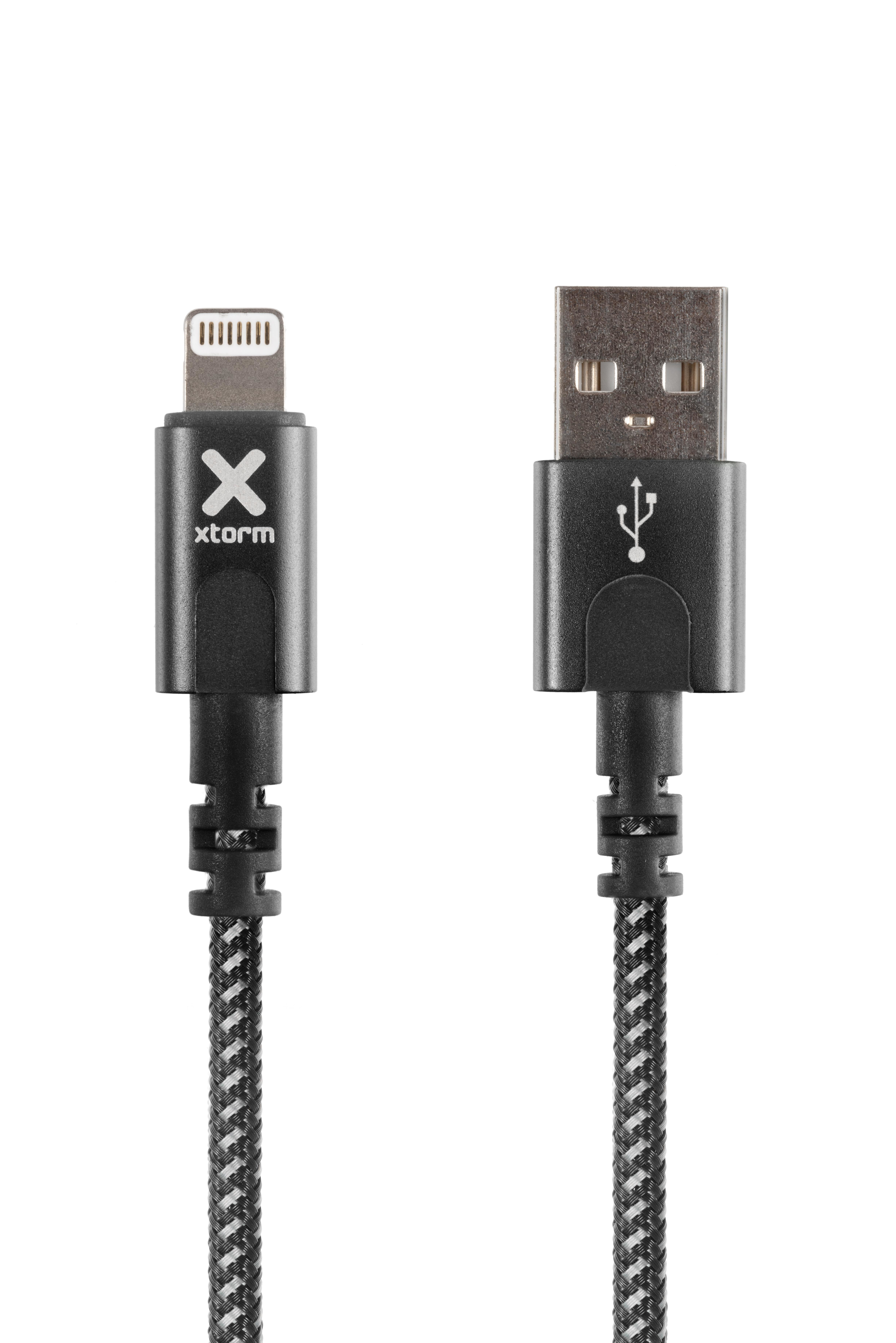 Xtorm Original USB to Lightning cable (1m) zwart