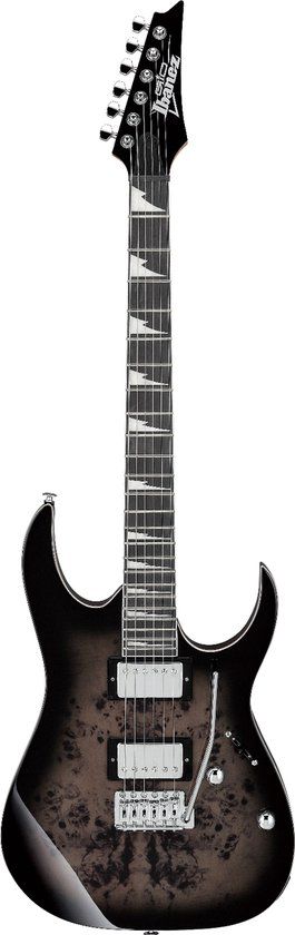Ibanez GRG220PA1-BKB Elektrische gitaar - Transparent Brown Black Burst