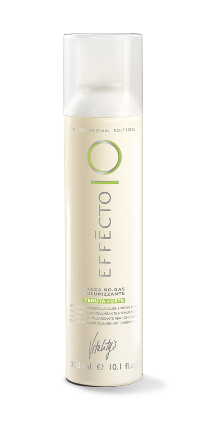 Vitality's EFFECTO Strong hold no-gas volumizing hairspray