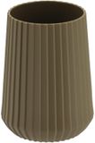 Tendance Tandenborstelhouder/beker striped - Groen
