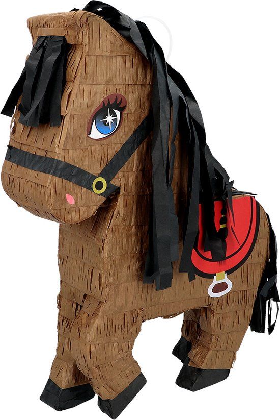 Boland Piñata Paard - Bruin