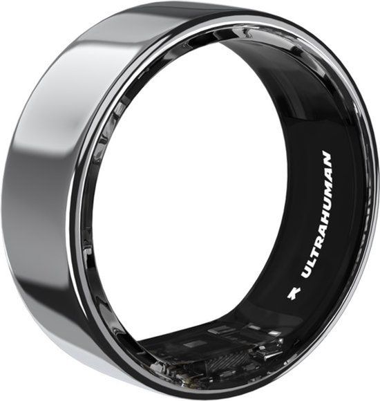 Ultrahuman Ring Air - Silver - Ringmaat 8 - Smart Ring