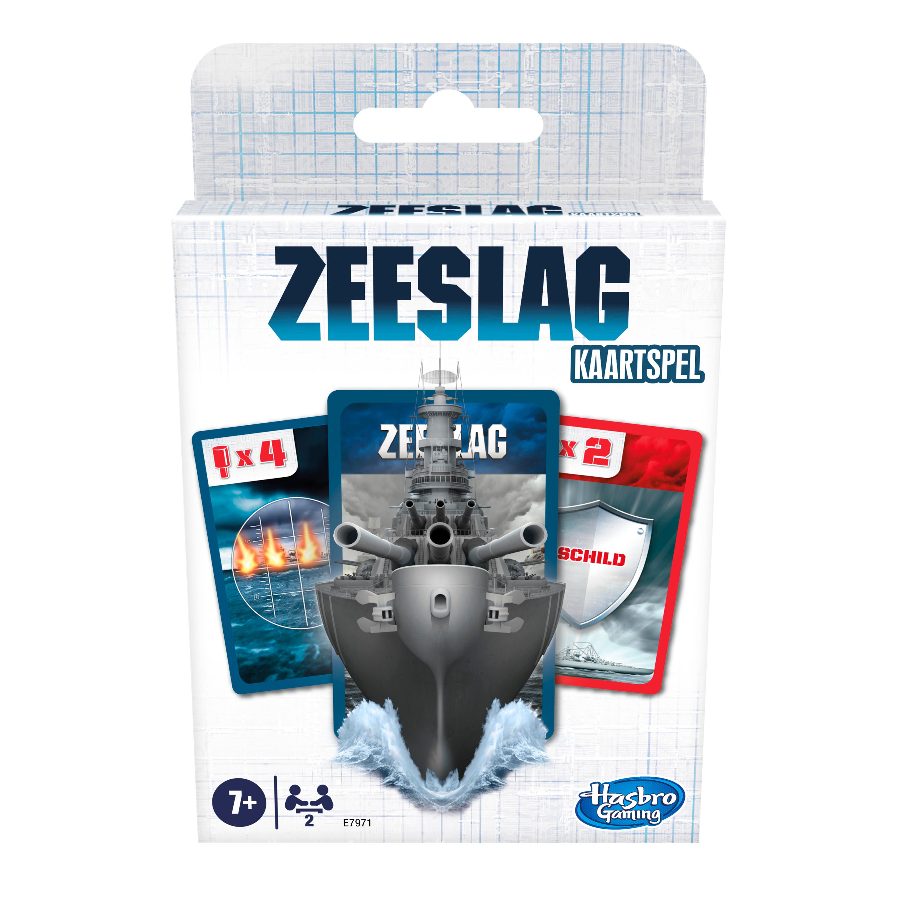 Hasbro Zeeslag kaartspel - Bordspel - Unisex - Vanaf 7 Jaar