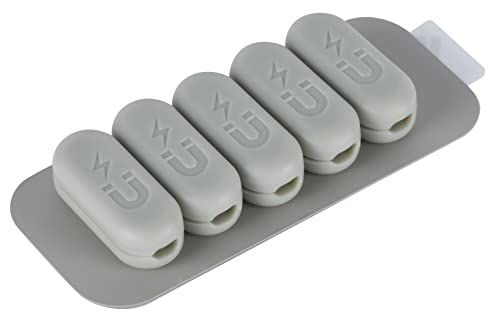 Electraline 71707 - Kabelclips - 5 stuks - Zelfklevend