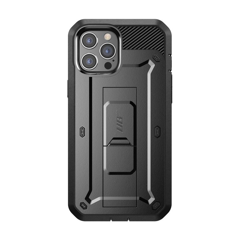 Supcase Unicorn Beetle Pro Apple iPhone 12/12 Pro hoesje - zwart