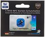 MakakOnTheRun RFID NFC beschermhoezen voor bankkaarten (set van 5) zwart