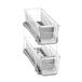 madesmart 29770 Mini 2 Tier Organizer, kunststof, helder