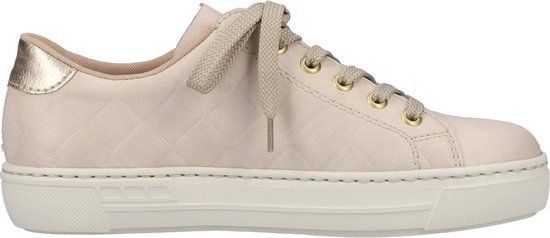 Rieker L9800-80 Sneakers Dames Beige Maat 36