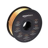 Amazon Basics 3D-printerfilament, PLA, 1,75 mm, spoel van 1 kg, zijdeachtig goud