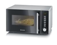Severin MW 7773 - Grill Microwave - 20L - 800W - Silver/Stainless Steel