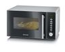 Severin MW 7773 - Gril Micro-ondes - 20L - 800W - Argent/Acier inoxydable