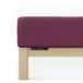 Schlafgut Soft Contact Jersey Flanel Hoeslaken S - 90x190 - 100x200 542 Purple Deep