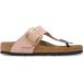 BIRKENSTOCK Teenslipper 'Gizeh Lenb' goud / rosé / zwart