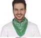 Guirca Groen Sjaaltje Zakdoek Denim