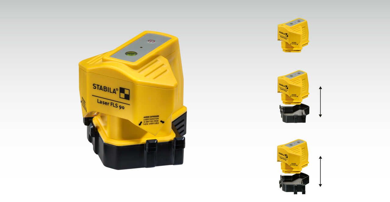 STABILA FLS 90 Lijnlaser - Zwart/Geel