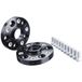 H&R B6055665 DRA Spureverbredingsset 60 mm per as gatcirkel 5x112 middencentrering 66,5 mm systeem M12x1,5-Chrysler/Mercedes-zwart