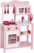 AIYAPLAY Kinderkeukenspeelset MDF 55L x 24B x 86H cm Roze