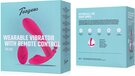 Teazers Draagbare G-Spot Vibrator met Afstandsbediening - Roze