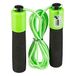 Idena 40186 - Springtouw met zachte handgrepen en teller, lengte 2,2 m
