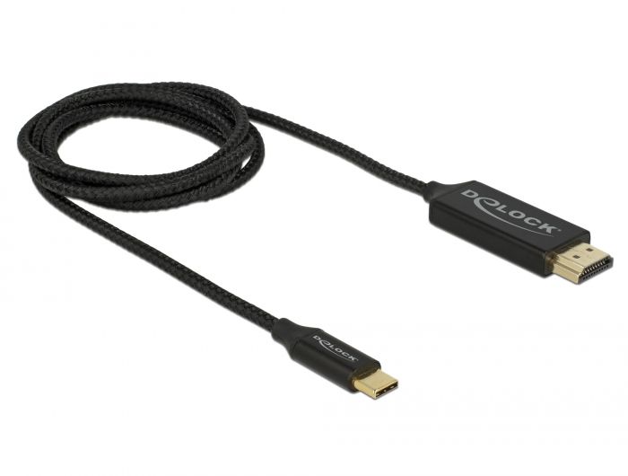 DeLOCK 84904 - HDMI kabel - 1 m - Zwart