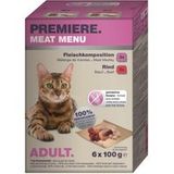 PREMIERE Meat Menu Adult 6 x 100 g