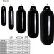 Exalto Dropfender 3 21x62 cm / Noir