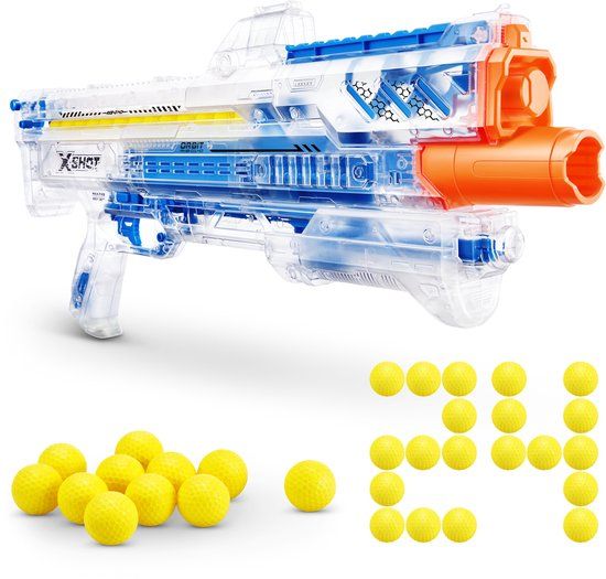 ZURU XSHOT Chaos Orbit Blaster Lichtblauw