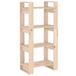 vidaXL Boekenkast/kamerscherm - 60x35x125 cm - massief - grenenhout