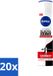 Nivea Black & White Max Protection Deodorant Spray - 150 ml - Voordeelverpakking - 20 stuks